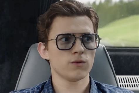 tom holland spider man glasses.